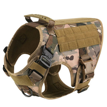Military Style Dog Harness for Large Breeds